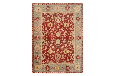 Lot 63 - A FINE AGRA CARPET, NORTH INDIA