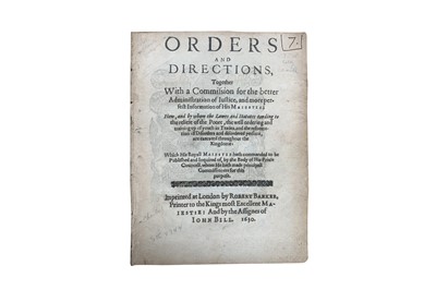 Lot 184 - [Poverty Legislation by Charles I] 1650