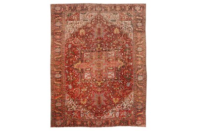 Lot 25 - A FINE HERIZ CARPET, NORTH-WEST PERSIA
