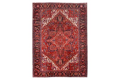 Lot 54 - A FINE HERIZ CARPET, NORTH-WEST PERSIA