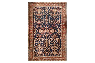 Lot 83 - A ANTIQUE SAROUK RUG, WEST PERSIA