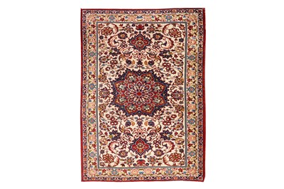 Lot 84 - A FINE ISFAHAN RUG, CENTRAL PERSIA