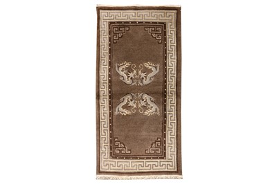 Lot 53 - A FINE TIBETAN RUG