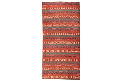 Lot 93 - A FINE UZBEKISTAN KILIM