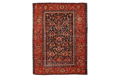 Lot 34 - A FINE ANTIQUE MALAYIR RUG, WEST PERSIA