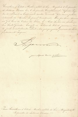 Lot 230 - Pedro II, Emperor of Brazil