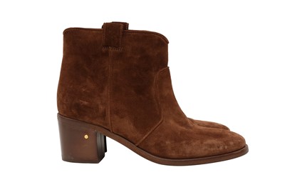 Lot 63 - Laurence Dacade Brown Heeled Ankle Boot - Size 38