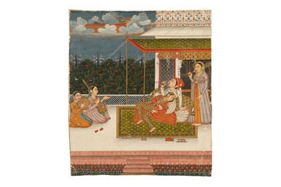 Lot 354 - AN ENTERTAINMENT SCENE