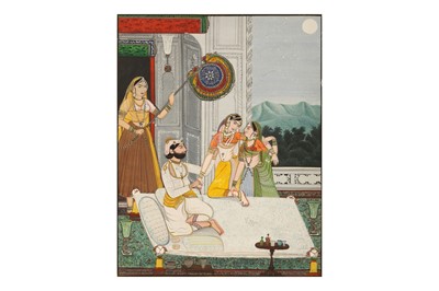 Lot 357 - A WEDDING NIGHT SCENE