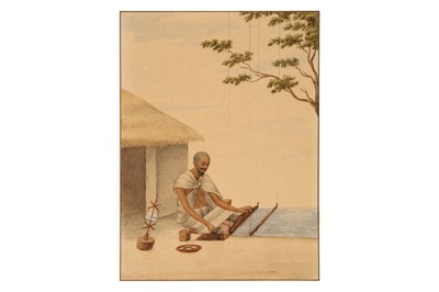 Lot 390 - A COTTON WEAVER