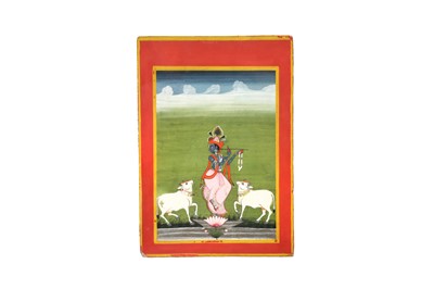 Lot 262 - KRISHNA PLAYING THE FLUTE (VENUGOPALA)