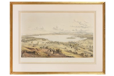 Lot 91 - Von Guerard (Eugene) A pair of lithographs: Murray River Moorundi [and] Lake Illawarra (N.S.W.)