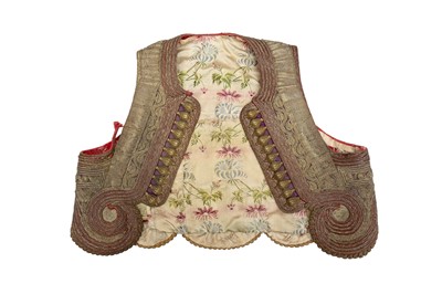 Lot 472 - A BALKAN MALE WAISTCOAT