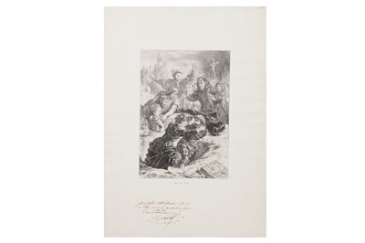 Lot 128 - EUGÈNE DELACROIX (SAINT-MAURICE 1798-1863 PARIS)