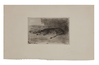 Lot 129 - EUGÈNE DELACROIX (SAINT-MAURICE 1798-1863 PARIS)