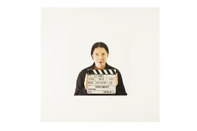 Lot 207 - MARINA ABRAMOVIC (SERBIAN B.1946)
