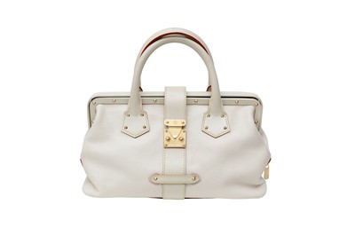 Lot 715 - Louis Vuitton White Suhali L'Ingenieux PM