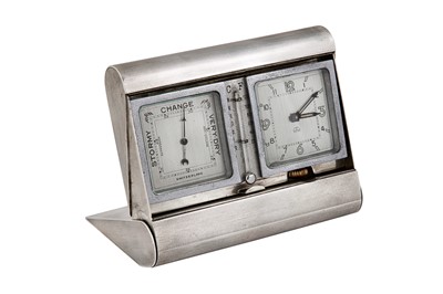 Lot 302 - An Edward VIII sterling silver desk compendium, Birmingham 1936 by A Wilcox