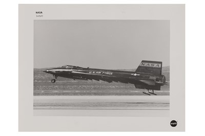 Lot 372 - X-15 Landing on Lakebed 1961