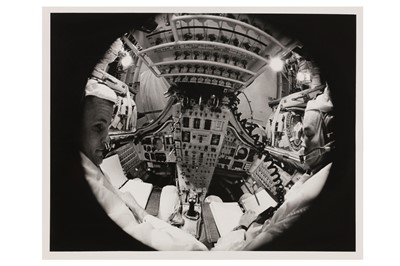 Lot 58 - Ed White & MIchael Collins in Gemini Capsule As Backup Crew for Gemini 7