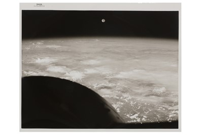 Lot 391 - Gemini 7: Moonrise Above the Earth's Horizon 1965