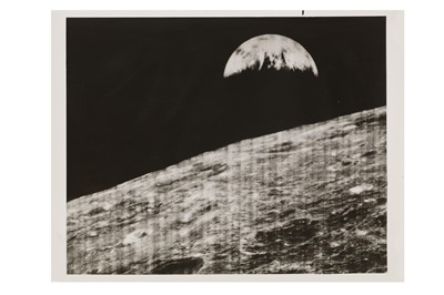 Lot 337 - The World's First View of the Earth Taken by Spacecraft from the Vicinity of the Moon