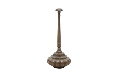 Lot 340 - AN INDIAN BRONZE ROSEWATER SPRINKLER