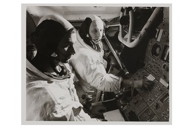 Lot 339 - Apollo 10: Astronauts Command Module Simulator Exercises