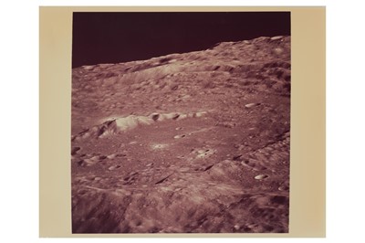 Lot 375 - Apollo 10: Oblique View of the Moon