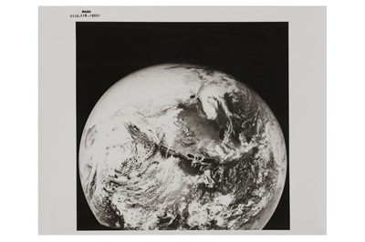 Lot 413 - Apollo 16 view of the earth from translunar injection