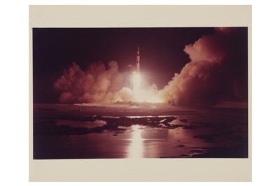 Lot 415 - Apollo 17 Launch Lights up the Night Sky