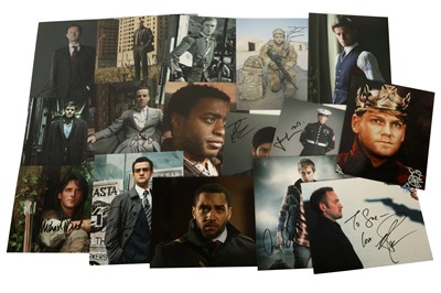 Lot 376 - Photograph Collection.- Cinema & Tv Actors