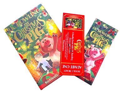 Lot 202 - Rowling. The Christmas Pig. Signed by the Author, 2021