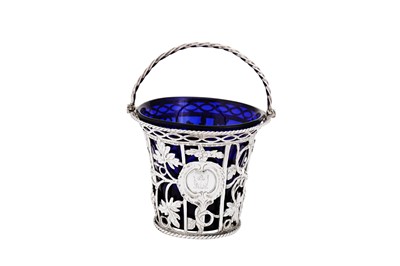 Lot 641 - A George III unmarked silver cream pail, probably London circa 1770