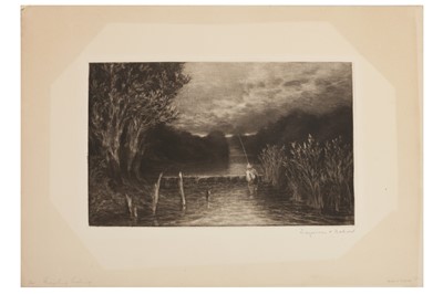 Lot 144 - SEYMOUR HADEN (LONDON 1818-1910 NEW ALRESFORD)