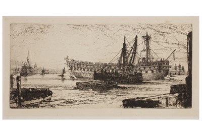 Lot 145 - SEYMOUR HADEN (LONDON 1818-1910 NEW ALRESFORD)