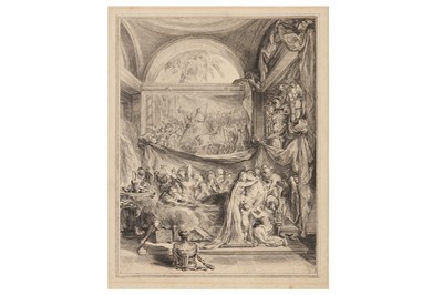 Lot 101 - GABRIEL DE SAINT-AUBIN (PARIS 1724-1780)