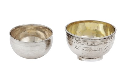 Lot 488 - An early 19th century Norwegian silver tumbler cup (tomling), Bergen 1819 by ?W