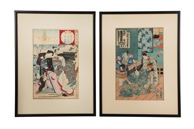 Lot 271 - TWO JAPANESE WOODBLOCK PRINTS