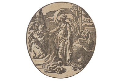 Lot 16 - ATTRIBUTED TO ANTONIO DA TRENTO (TRENTO 1520 - 1550 BOLOGNA)