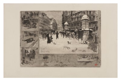 Lot 153 - FELIX BUHOT (VALOGNES 1847-1898 PARIS)