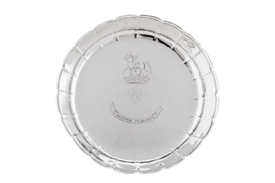 Lot 678 - Royal Ambassadorial – A George III sterling silver strawberry dish, London 1776 by Thomas Heming (Grimwade 3828)