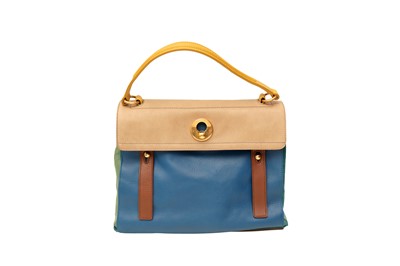 Lot 219 - Yves Saint Laurent Multicolor Muse Two Bag