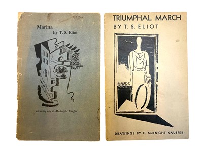 Lot 164 - Eliot (T.S.) Triumphal March