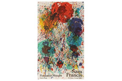 Lot 620 - SAM FRANCIS (AMERICAN 1923-1994)