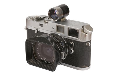 Lot 184 - A Leica M4 "Tim Page" Rangefinder Camera Outfit