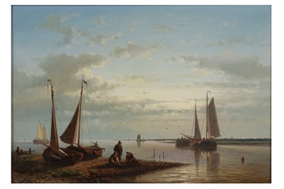 Lot 213 - ABRAHAM HULK THE ELDER (DUTCH 1813–1897)