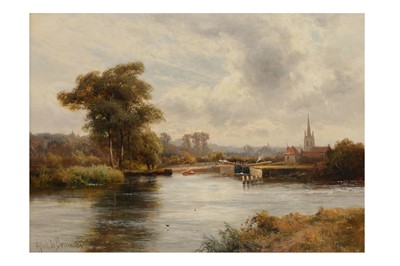 Lot 214 - ALFRED DE BREANSKI SENIOR (BRITISH 1852-1928)