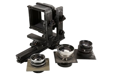 Lot 234 - A Horseman Large Format Monorail Camera Outfit