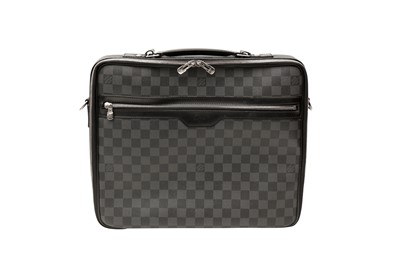 Lot 383 - Louis Vuitton Damier Graphite Steve Laptop Bag